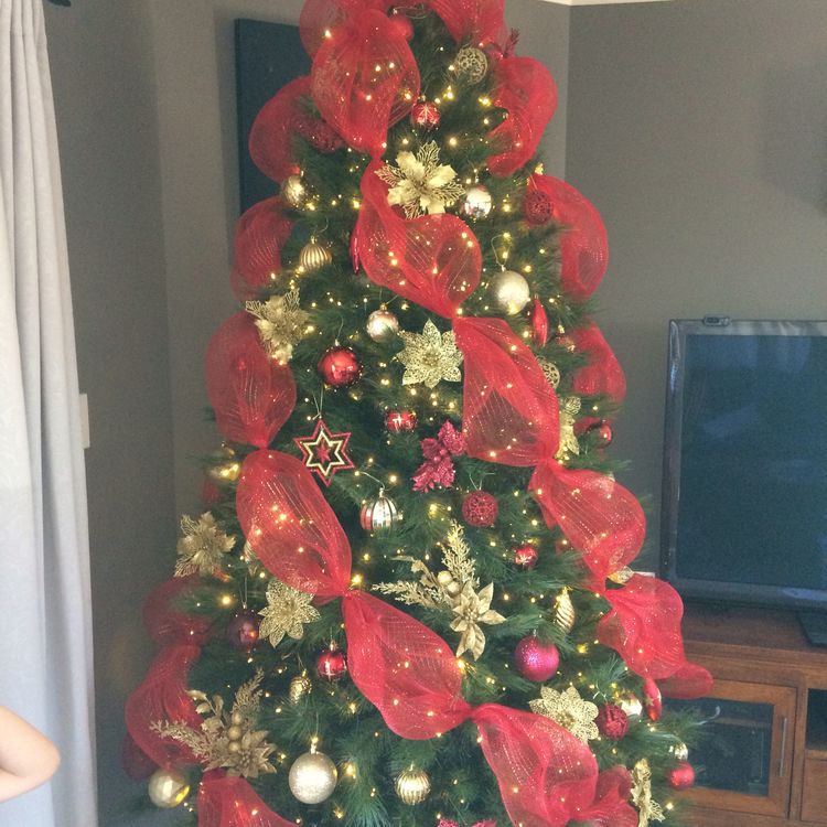 Christmas tree is a holiday masterpiece.