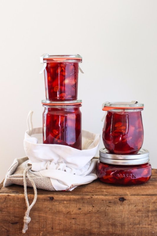 Cranberry Quince Conserve.