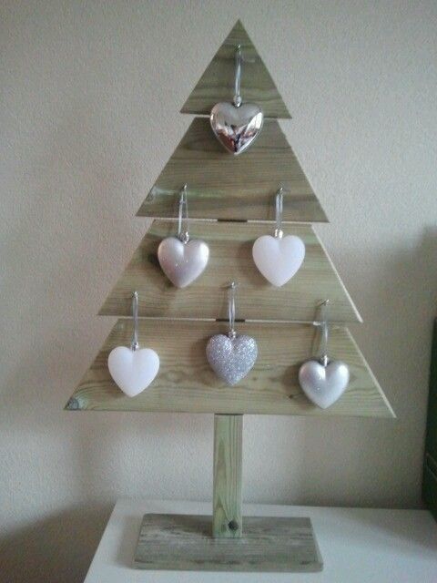 DIY Wooden Christmas Tree.