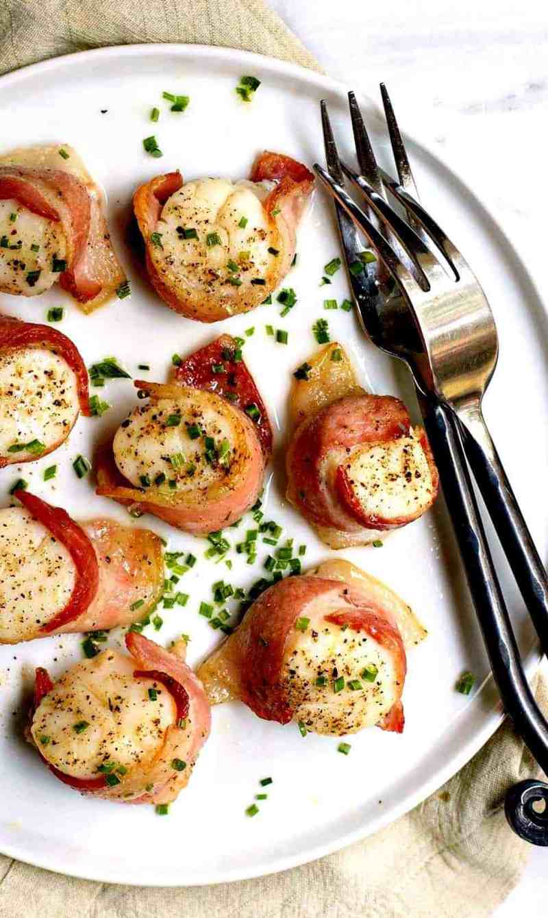 Easy Bacon Wrapped Scallops