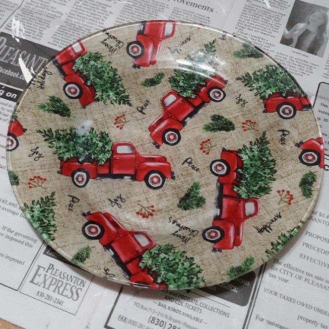 Fun christmas craft to make cookie plate for the kids.