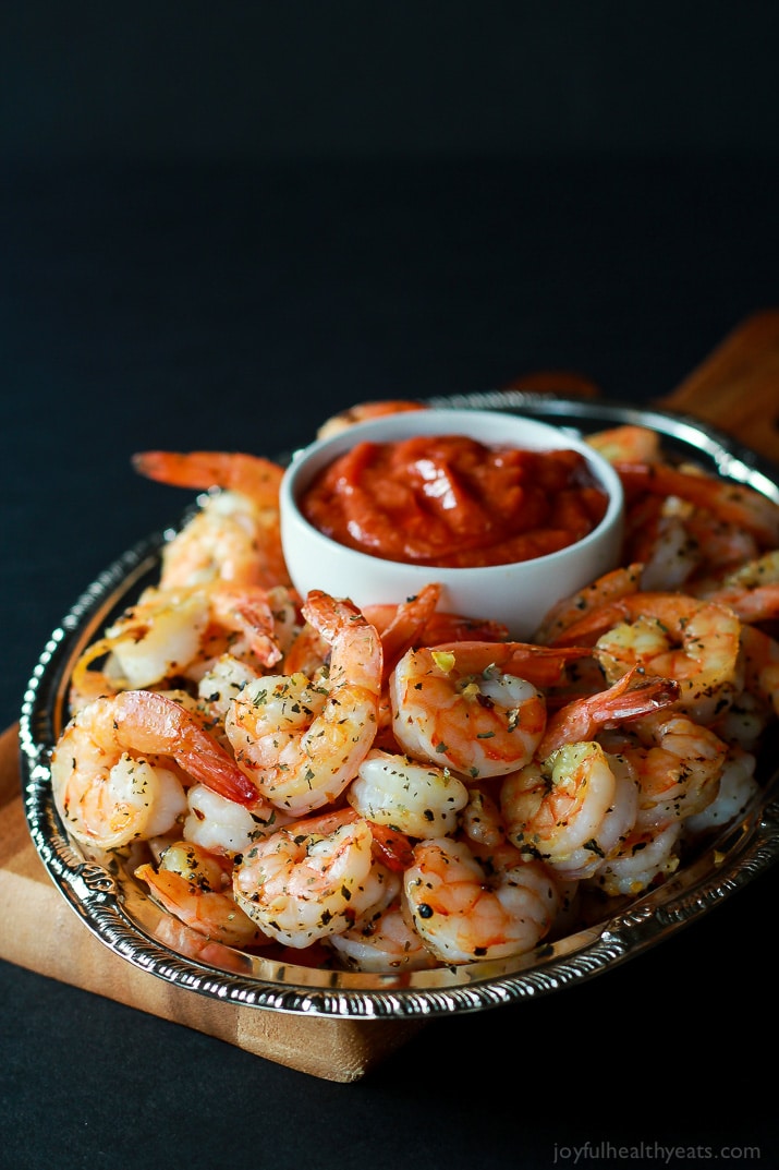 Garlic Herb Roasted Shrimp