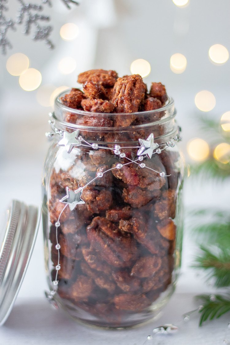 Gingerbread Candied Nuts