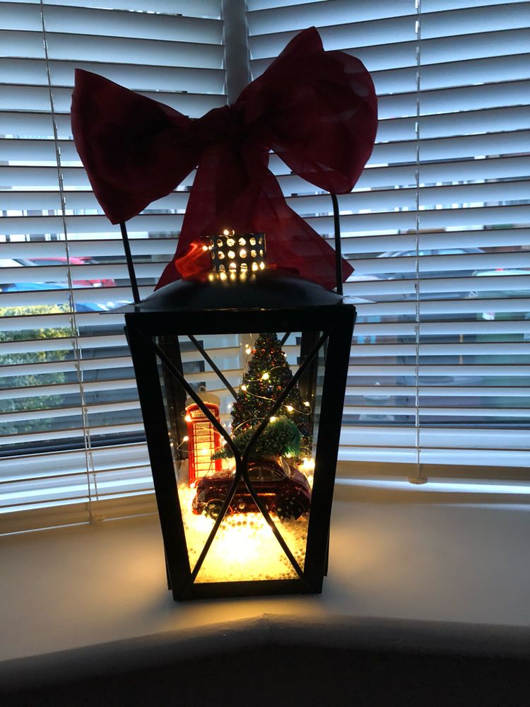 Gorgeous dark Rustic lantern.