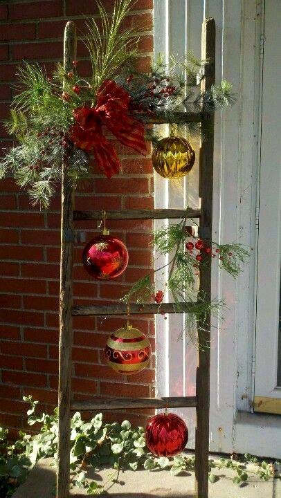 Little ladder decorated.