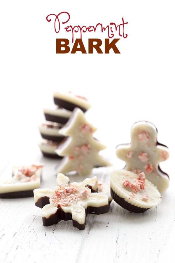 Low Carb Peppermint Bark.
