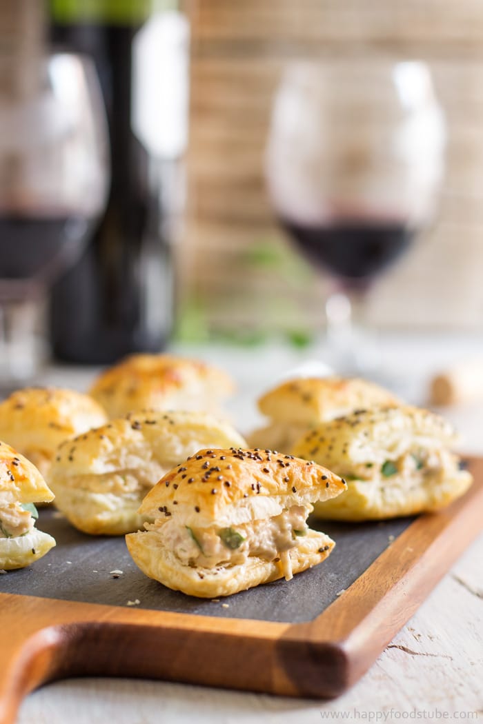 Mango Chicken Puffs from Happy Foods Tube