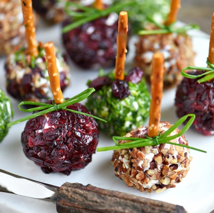 Mini Goat Cheese Balls