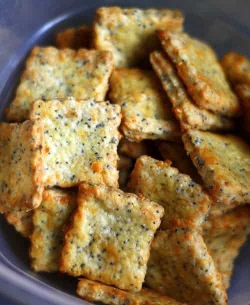 Parmesan Cheddar Crackers.