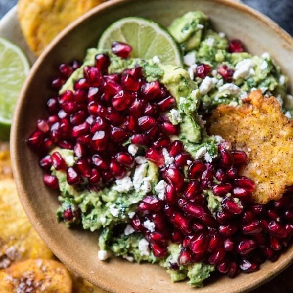 Pomegranate Guacamole