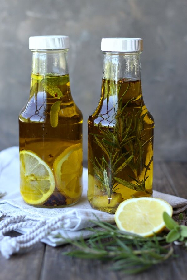 Rosemary, Lemon Infused Olive Oil