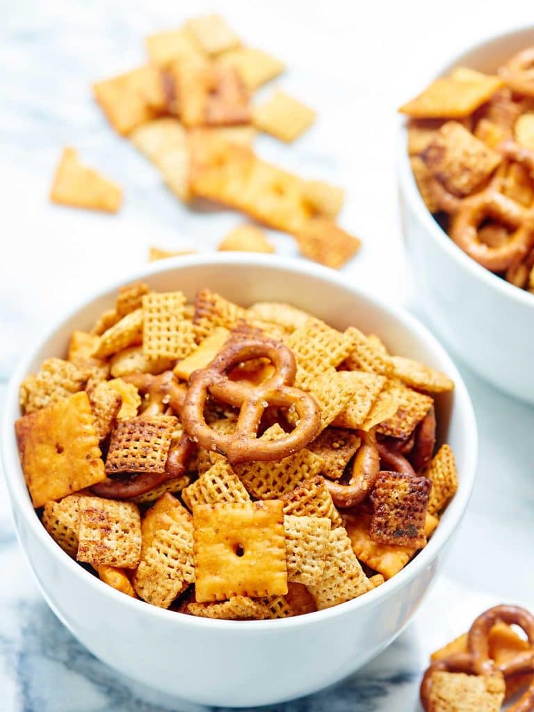 Slow Cooker Chex Mix.