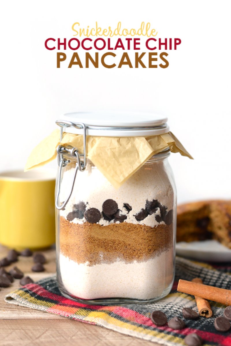 Snickerdoodle Pancakes Gift Jar.