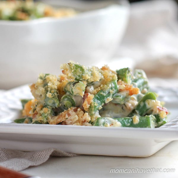 Supreme Green Bean Casserole.