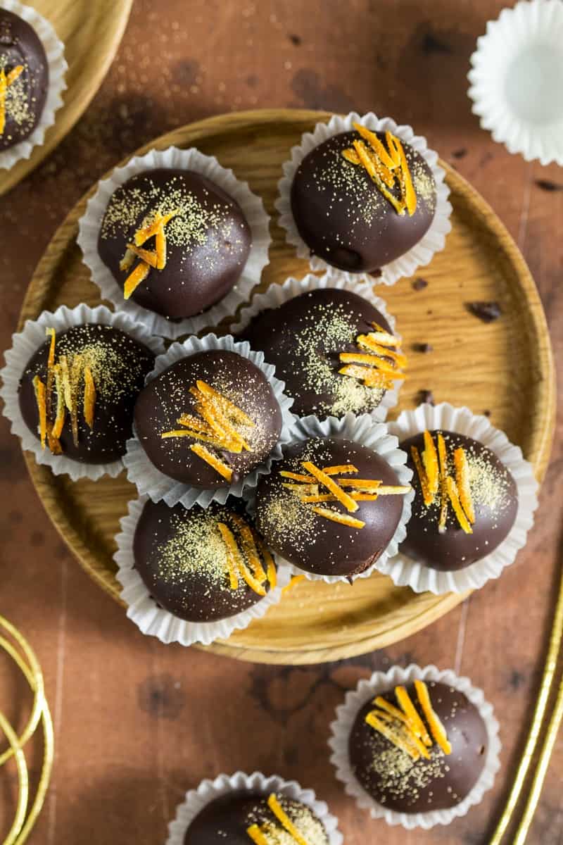 Vegan Christmas truffles – Lazy Cat Kitchen