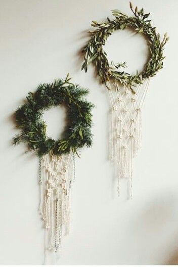 Wreaths + Macrame.