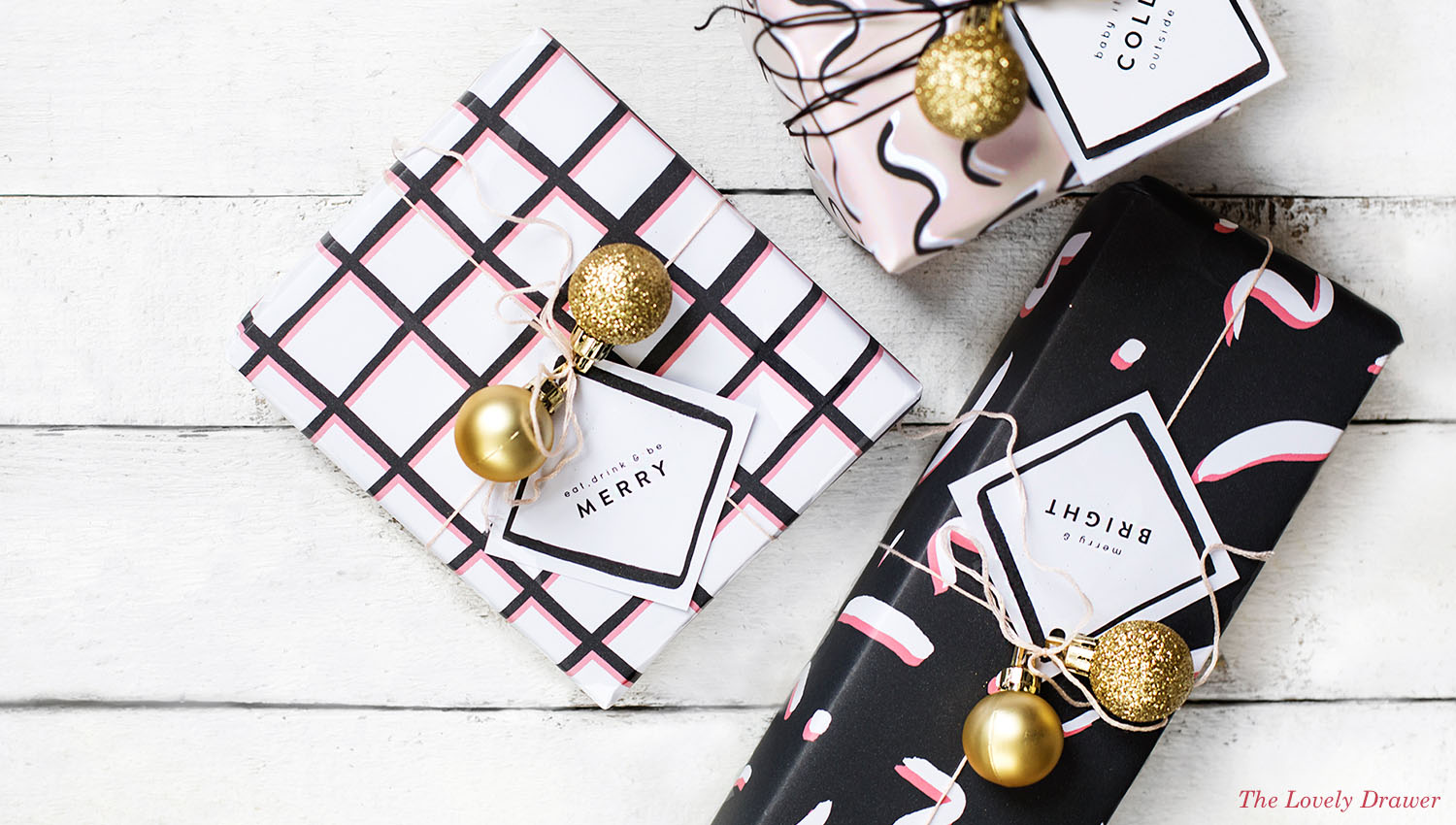 Glamorous Gift Wrapping.