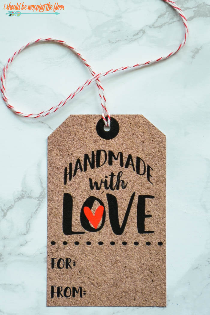Handmade with Love Tags – I Should Be Mopping the Floor