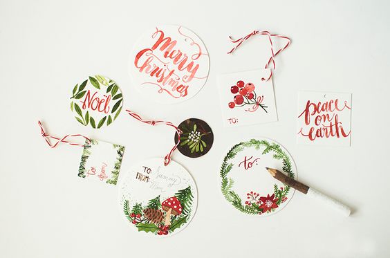 Illustrated Tags from Oana Befort