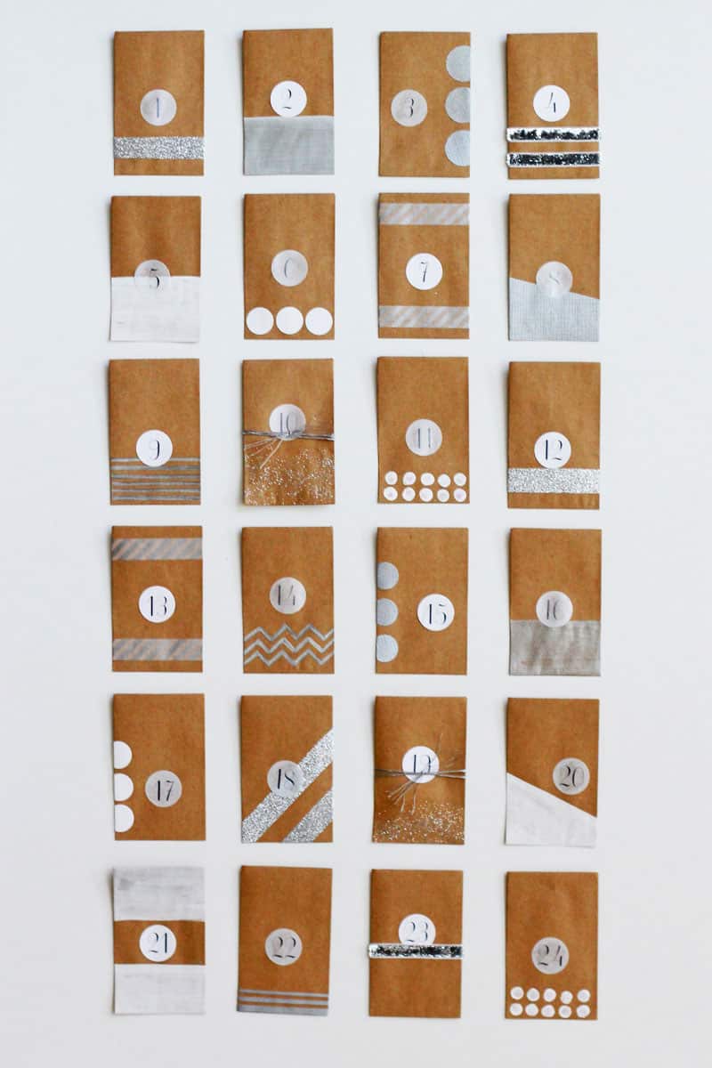 Kraft Bag Advent