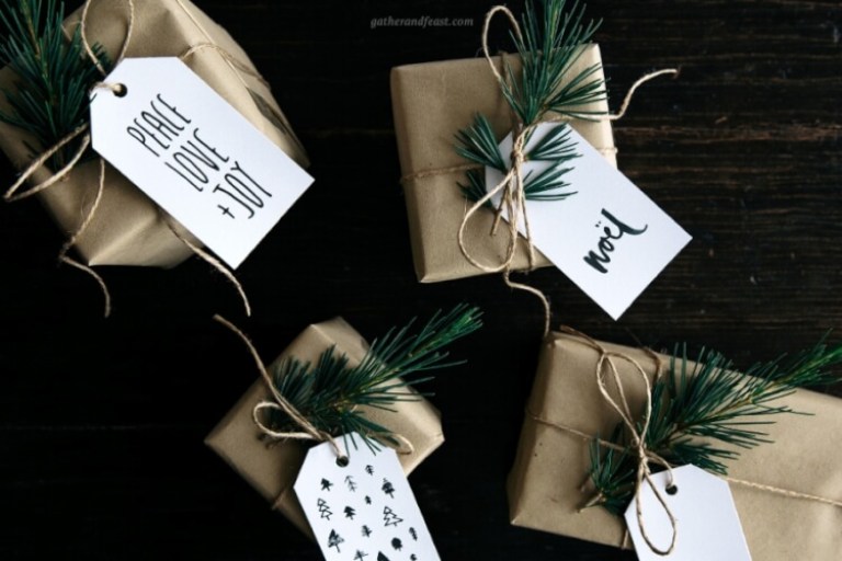 Minimalist Gift Tags – Gather and Feast