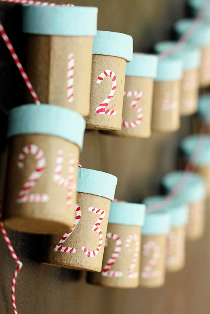 Paper Tubes Advent