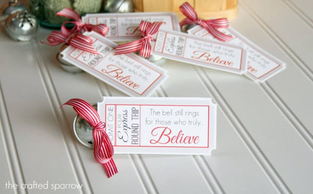 Polar Express Bell Tags – The Crafted Sparrow