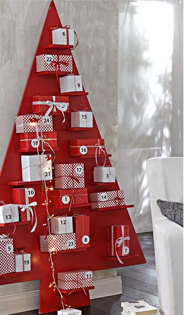 Red Tree Advent Calendar