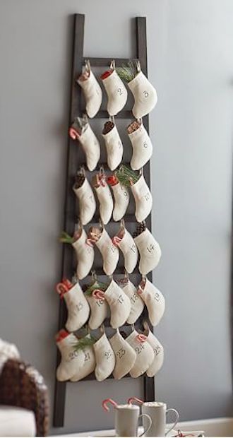 Stocking Ladder Advent Calendar