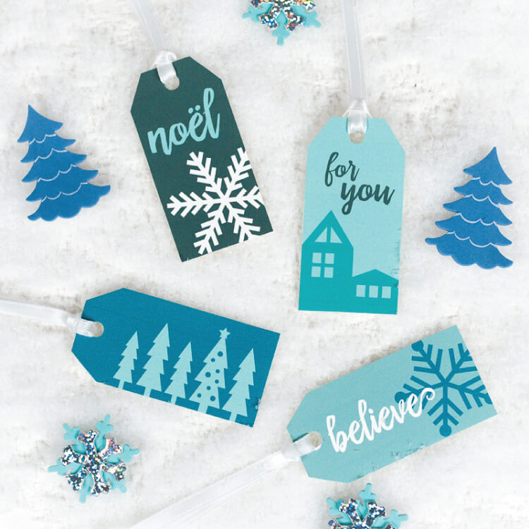 Winter Gift Tags – Hey Let’s Make Stuff