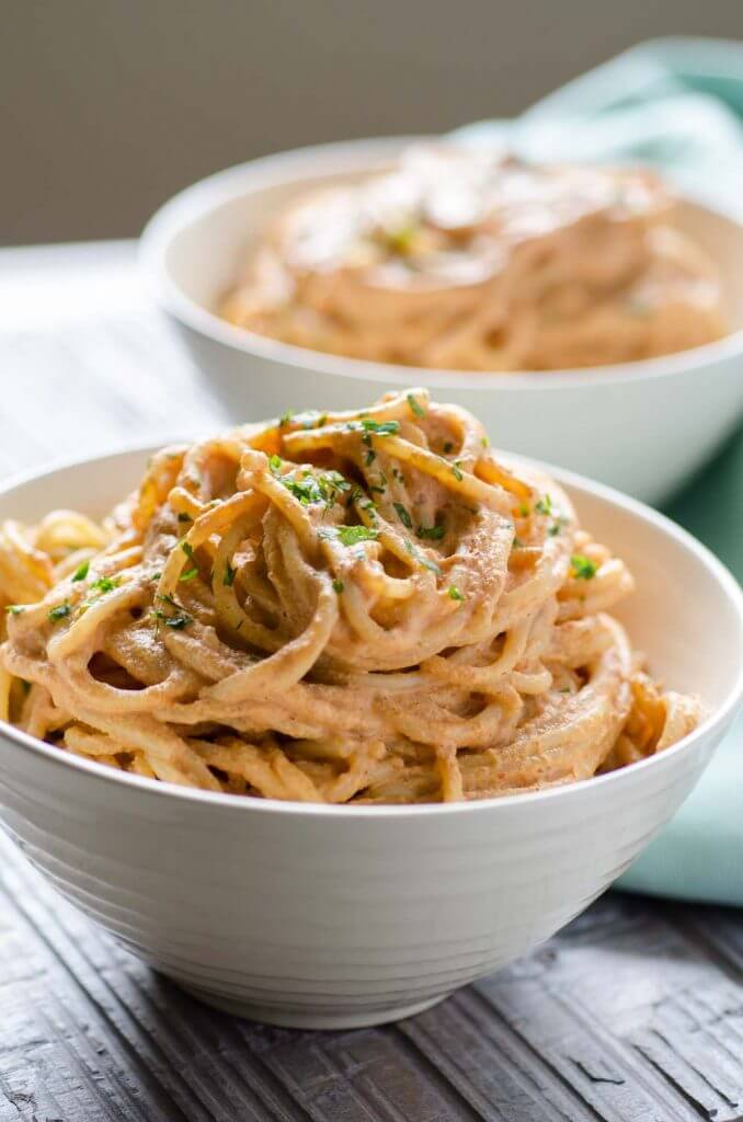 Creamy Chipotle Pasta.