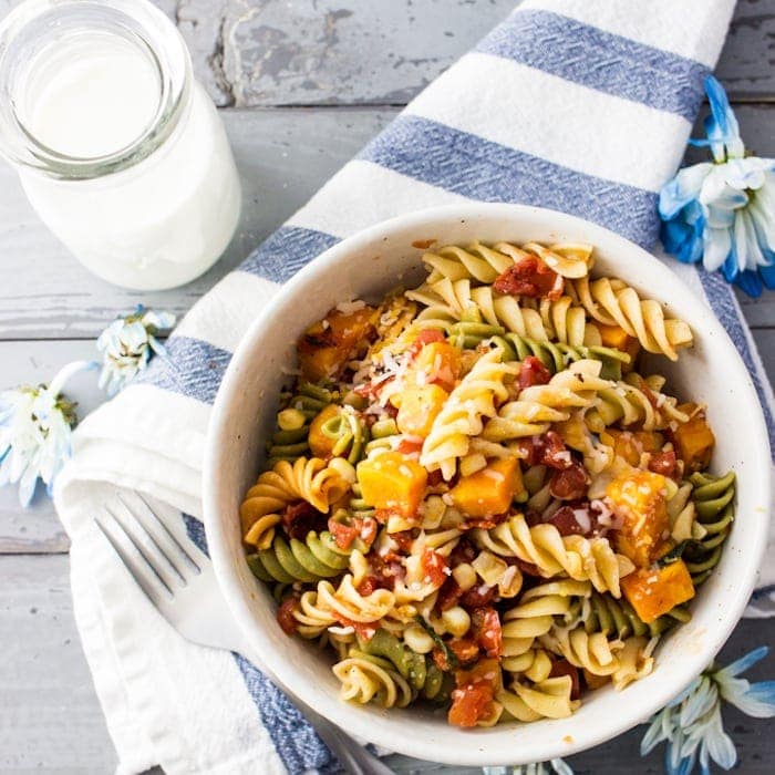 Habanero Sweet Potato Pasta by Savory Tooth