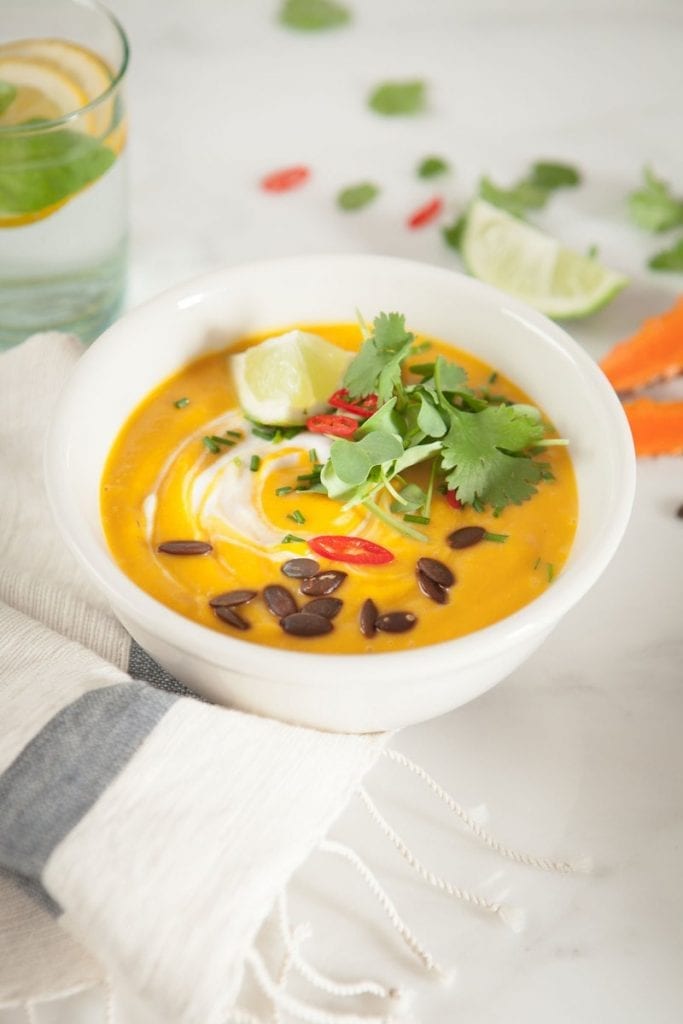 Anti-Inflammatory Thai Pumpkin Soup