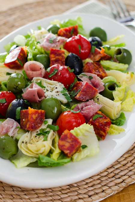 Antipasto Salad via Cook Eat Paleo
