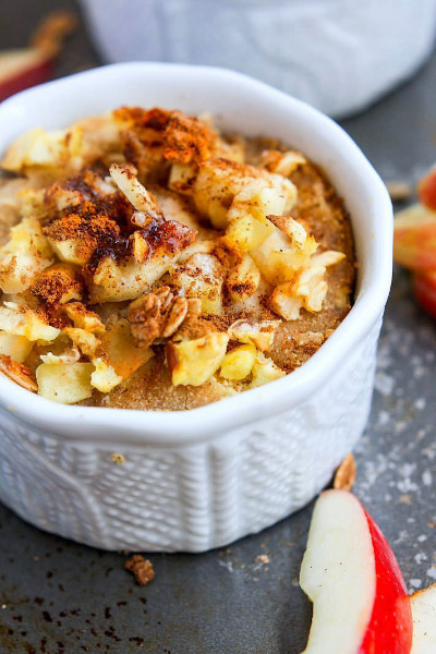 Apple Cider Crumble Bake