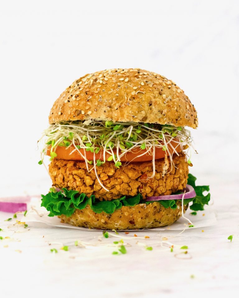 CHIPOTLE PINTO BURGERS BY VEGANNIE