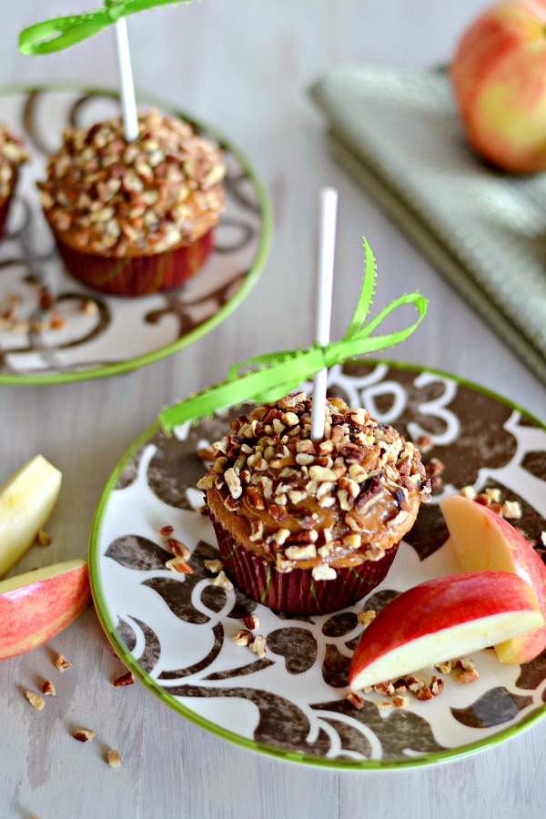 Caramel Apple Cupcakes