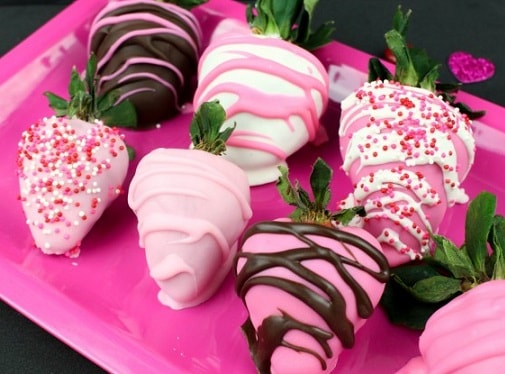 Chocolate Dipped Strawberries.