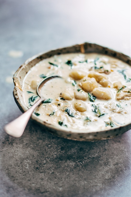 Crockpot Chicken Gnocchi Soup.