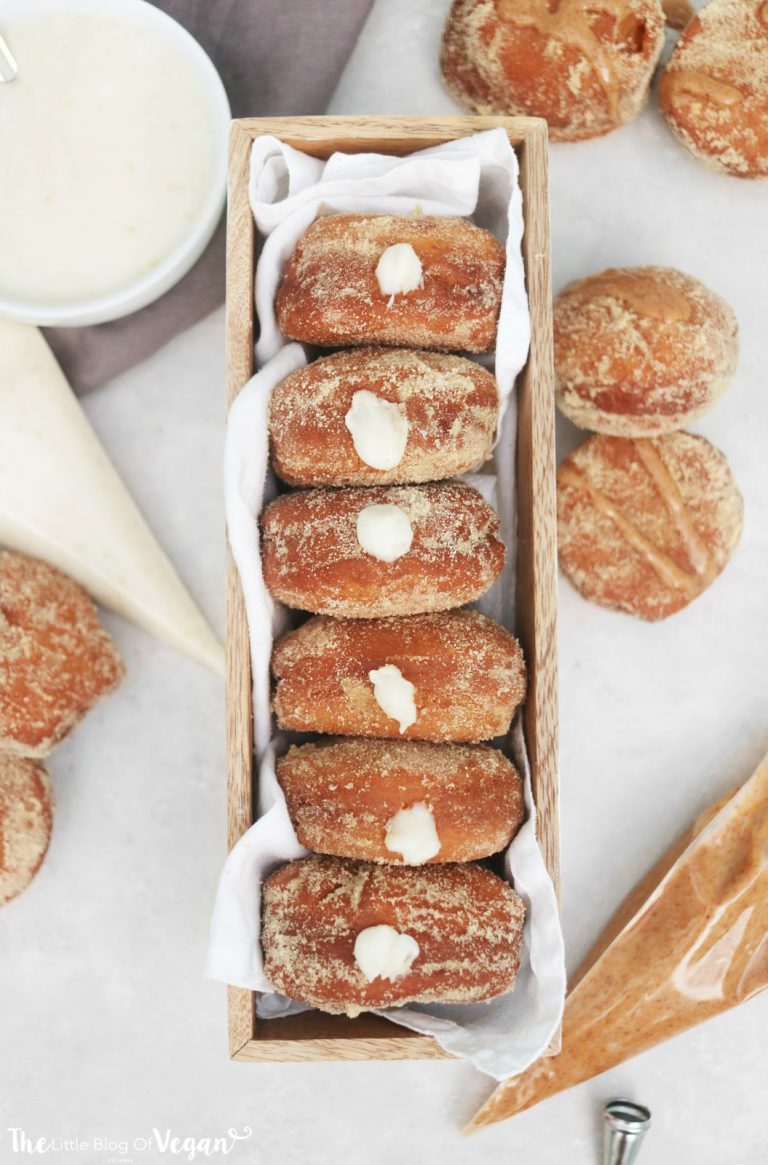 Filled Caramel Doughnuts