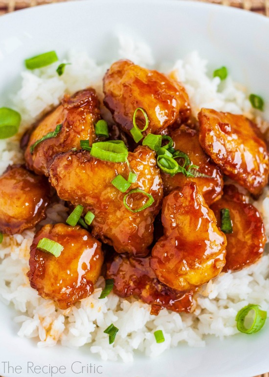 Firecracker Chicken via The Recipe Critic