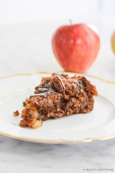 Gluten Free Apple Pecan Cake