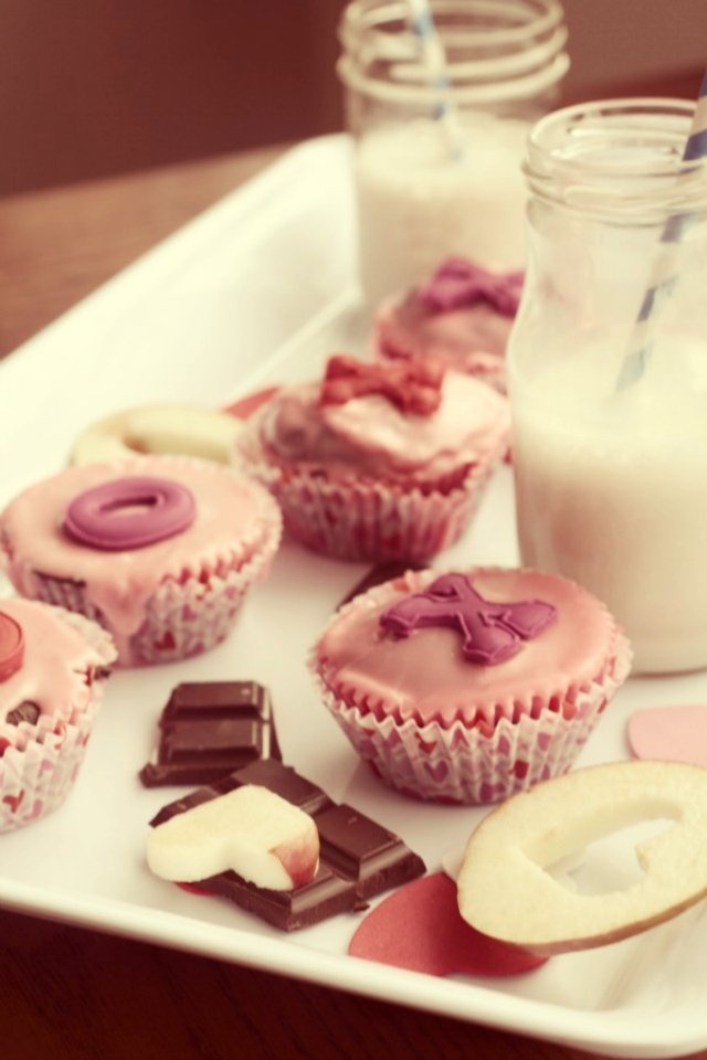 Gluten and dairy free black bean chocolate cupcakes with pink vanilla icing from The Best of This Life