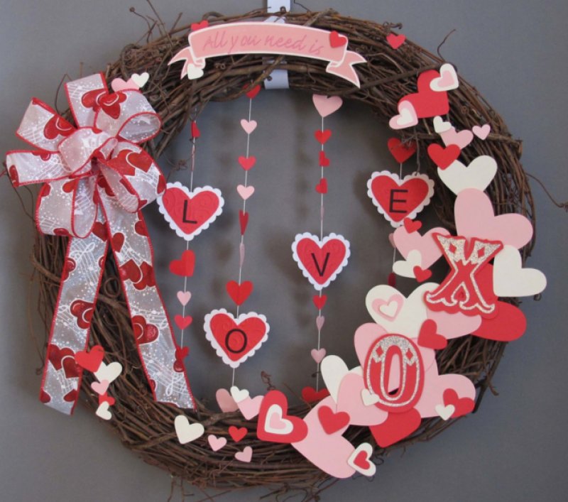 Grapevine Love Wreath from My Watermelon Moon