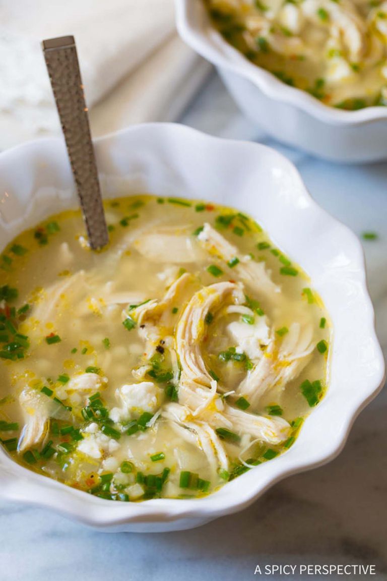 Greek Lemon Chicken Soup.