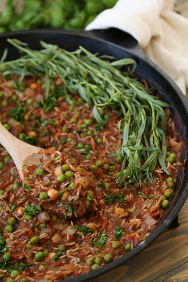 INDIAN SPICED TOMATO & RICE STEW BY VEGANOSITY