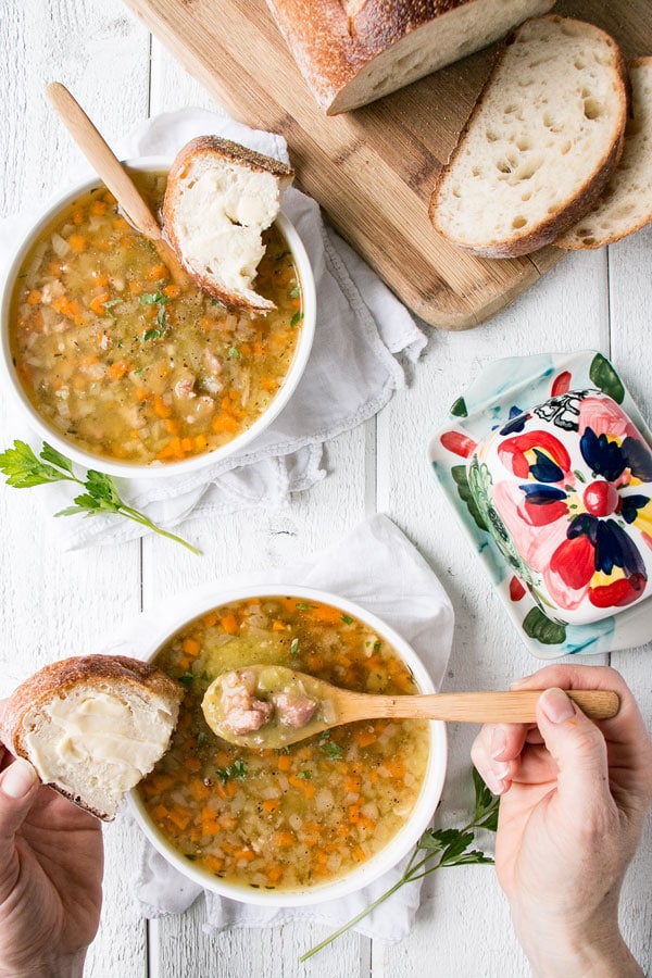 Instant Pot Split Pea Soup from My Kitchen Love