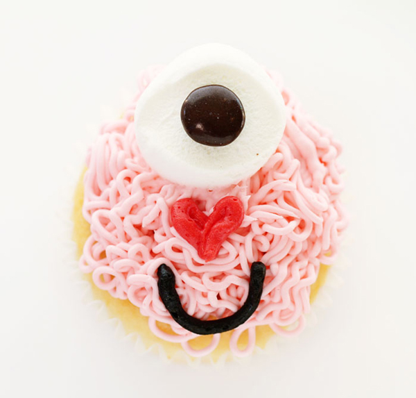 Love monster cupcakes from I am Baker