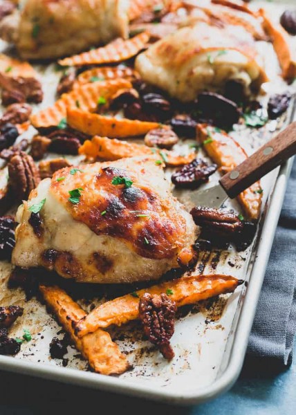 MAPLE MUSTARD CHICKEN.