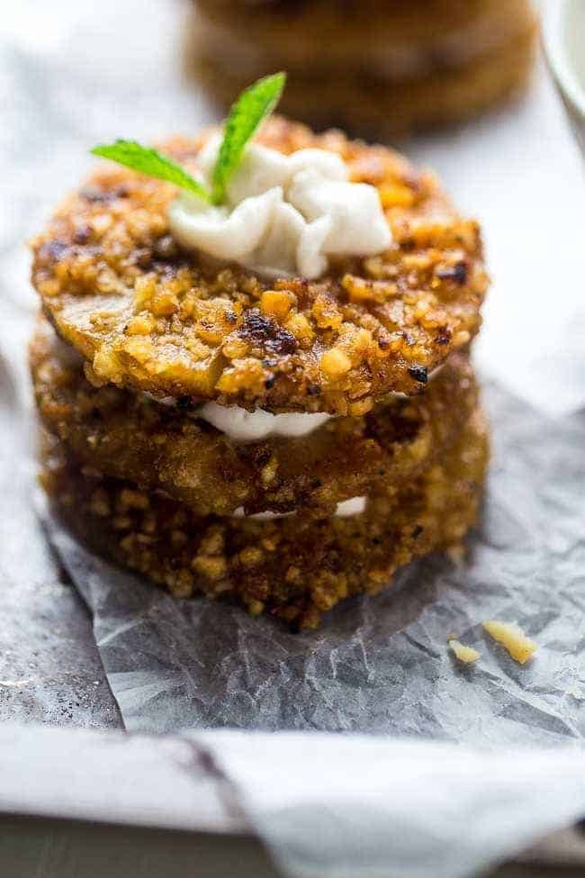 Macadamia Grilled Pineapple Stacks from Food Faith Fitness